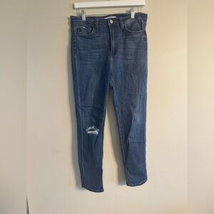 KanCan Blue Skinny Jeans Distressed